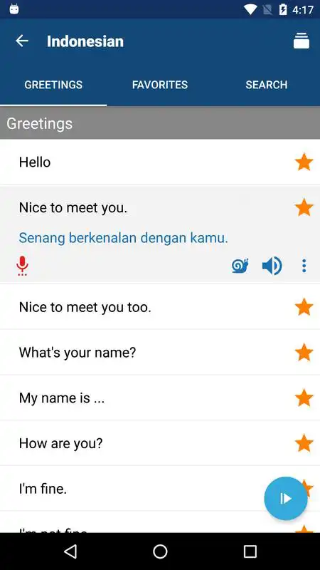 Play Learn Bahasa Indonesian - Phrasebook | Translator